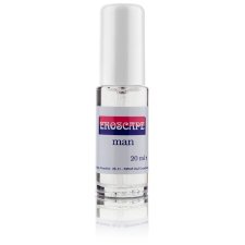 Preview: Eroscape Pheromone für den Mann - 20 ml Spray Preview: Eroscape man Sprühflakon 20 ml Rundflasche mit Pumpzerstäuber und weißer Kappe, 20 Prozent Spiegelung nach unten