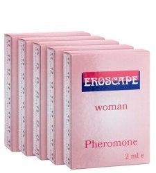Preview: Eroscape woman Pheromone Party-Pack 5x2 ml Phiolen Preview: Eroscape Pheromone Partypack 5 x 2 ml